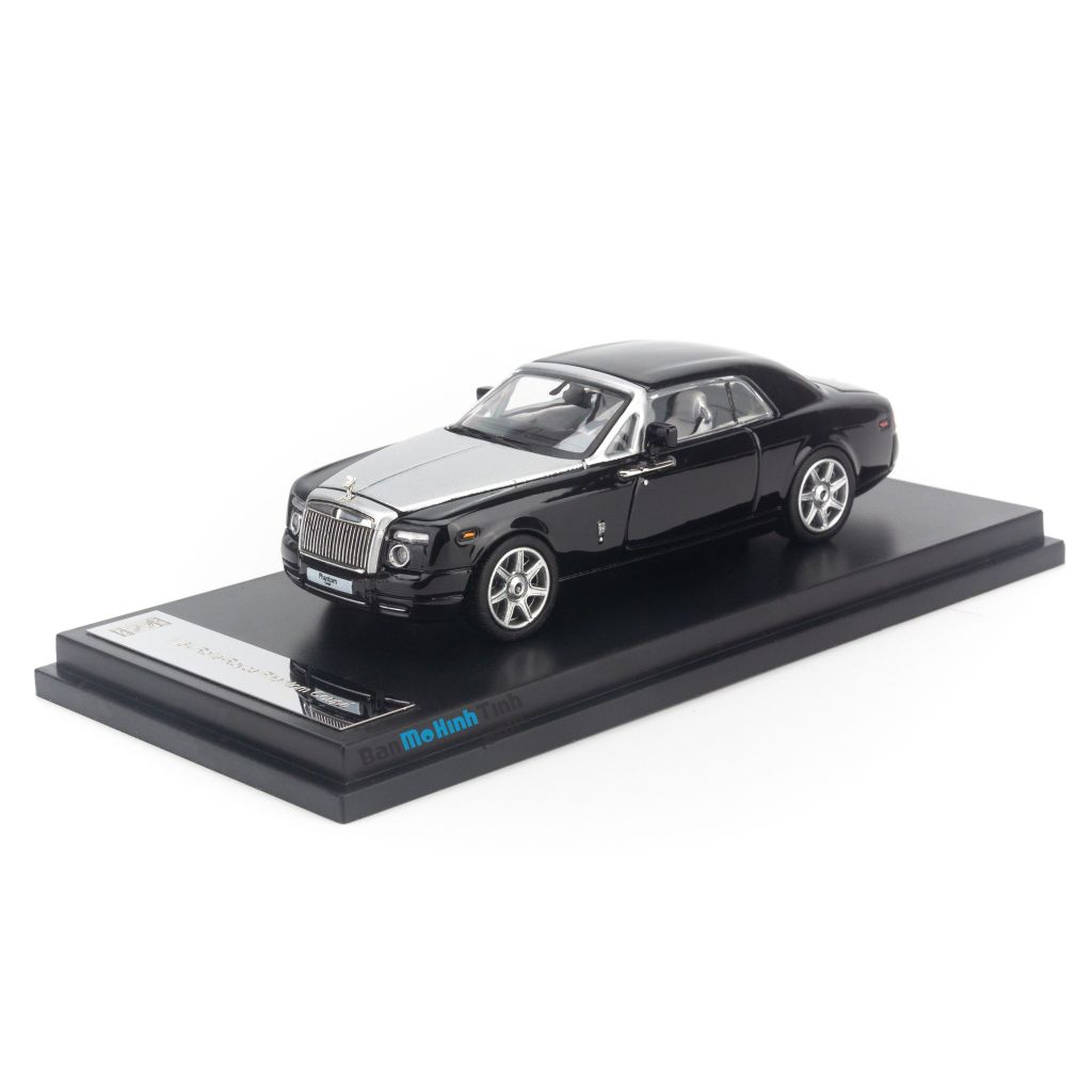 Mô hình xe Rolls Royce Phantom Coupe 1:64 Dealer Black giá rẻ (1)