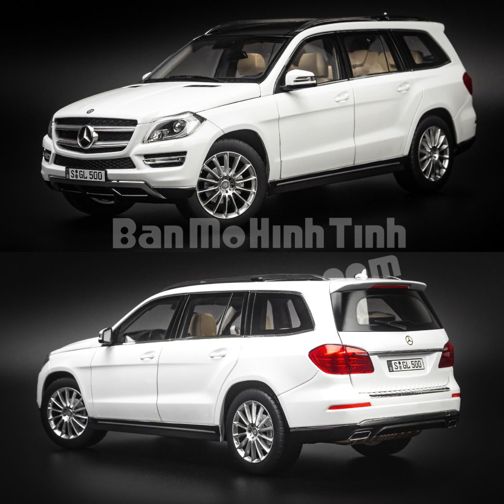 Mô hình xe Mercedes Benz GL500 1:18 Dealer