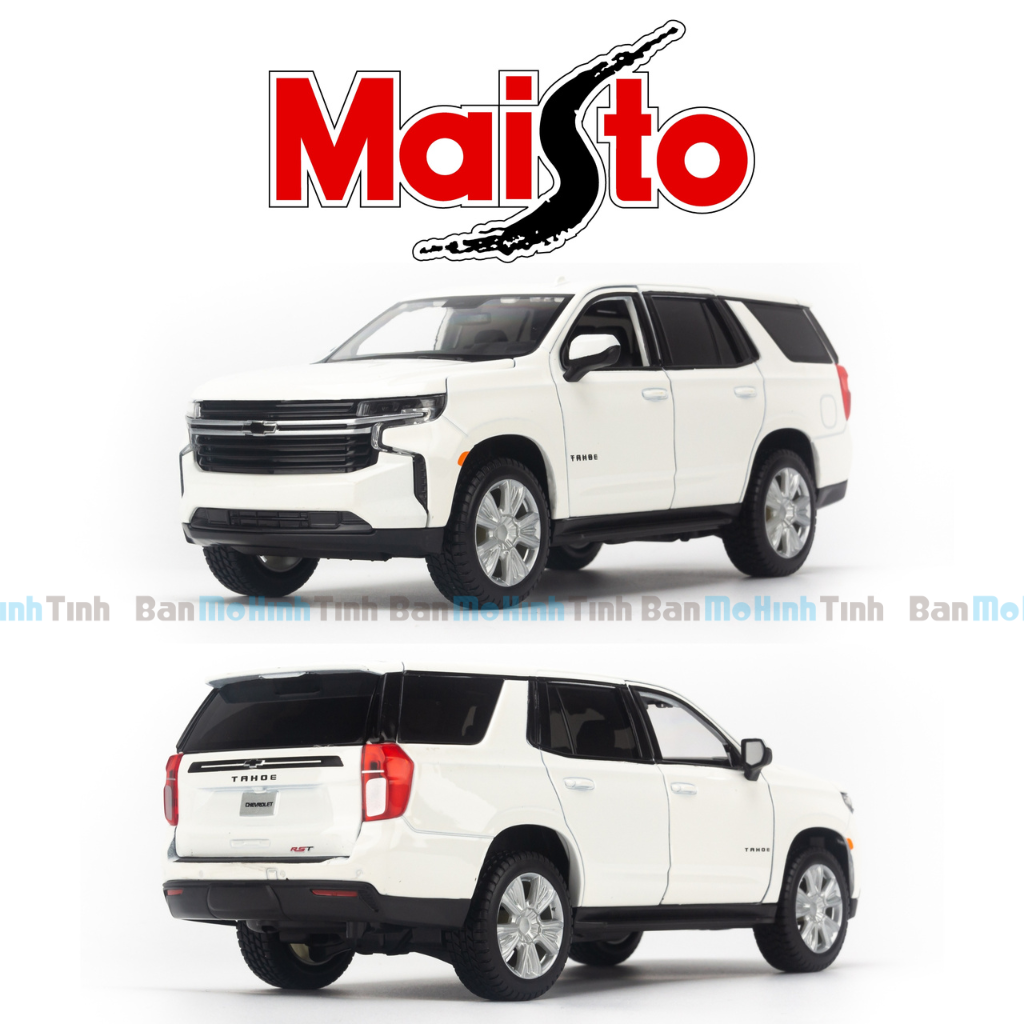 Mô hình xe Chevy Tahoe 2021 1:26 Maisto