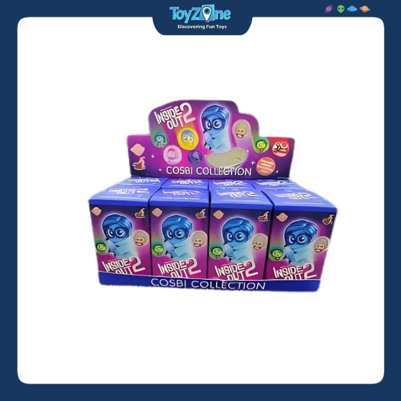 Mô hình đồ chơi Blind Box Disney x Cosby Inside Out 2 Cosbi Series 2 ( Những Mảnh Ghép Cảm Xúc 2 ) HOTTOYS