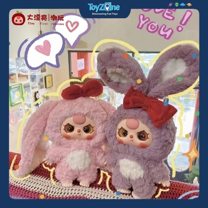 Mô hình Blind Box Gấu bông Baby Three 400% V1 Big Plush Animal BABY THREE