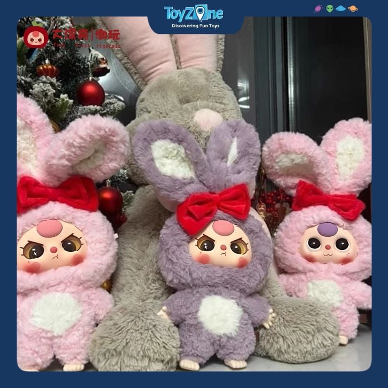 Mô hình Blind Box Gấu bông Baby Three 400% V1 Big Plush Animal BABY THREE