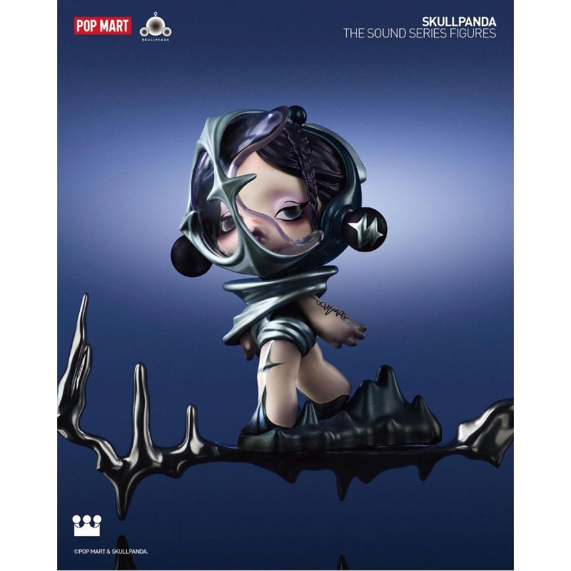 Mô hình đồ chơi Blind box Skull Panda The Sound ( Skull Panda Âm Thanh ) POP MART