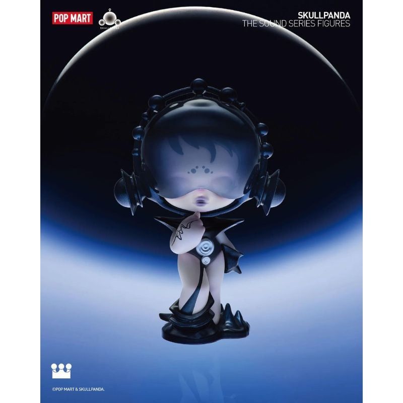 Mô hình đồ chơi Blind box Skull Panda The Sound ( Skull Panda Âm Thanh ) POP MART