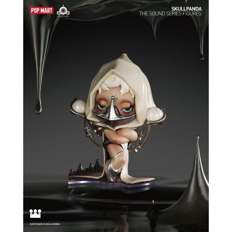 Mô hình đồ chơi Blind box Skull Panda The Sound ( Skull Panda Âm Thanh ) POP MART