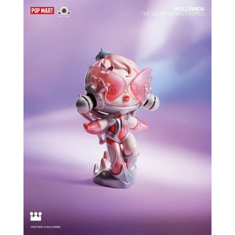 Mô hình đồ chơi Blind box Skull Panda The Sound ( Skull Panda Âm Thanh ) POP MART