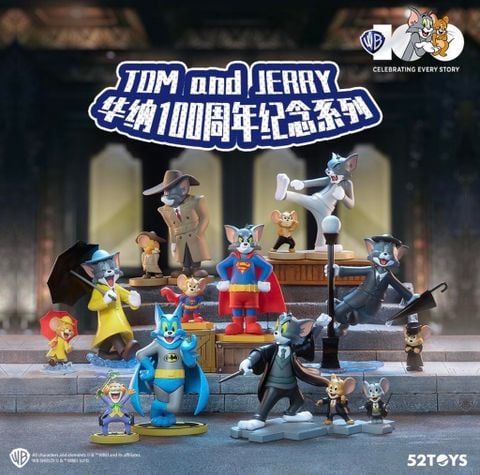 Đồ chơi Blind box Tom And Jerry Warner 100th Anniversary Series (Bản Kỷ Niệm 100) 52Toys