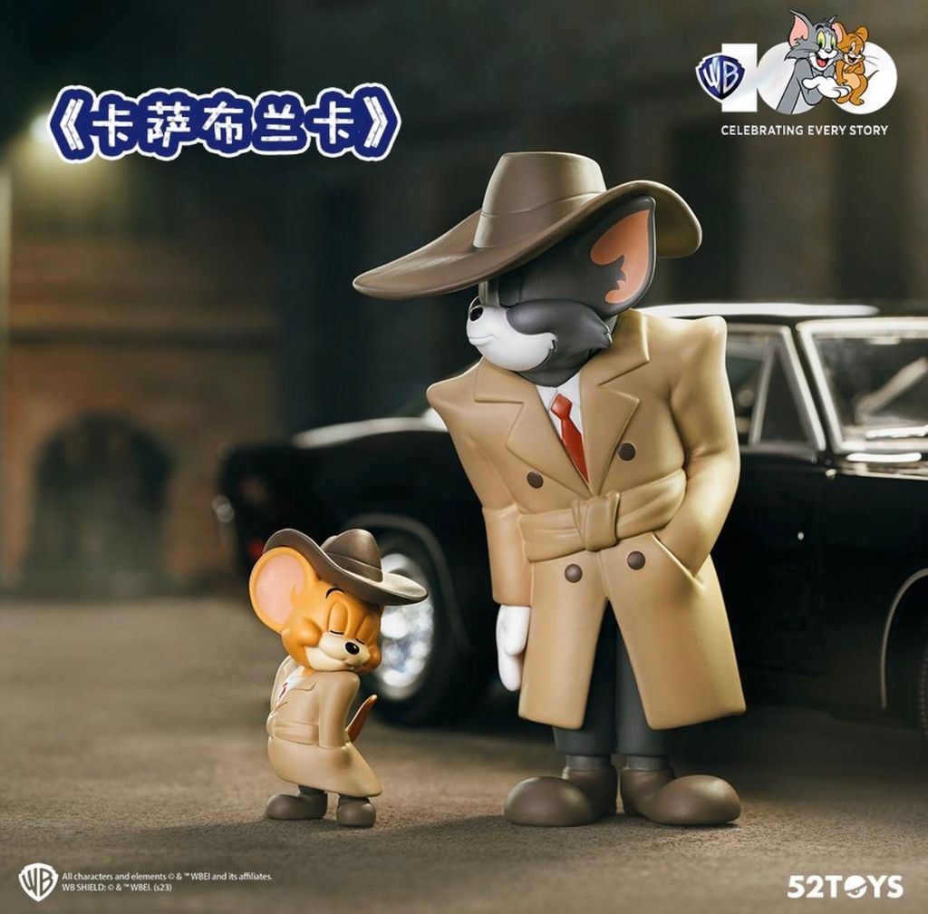 Đồ chơi Blind box Tom And Jerry Warner 100th Anniversary Series (Bản Kỷ Niệm 100) 52Toys