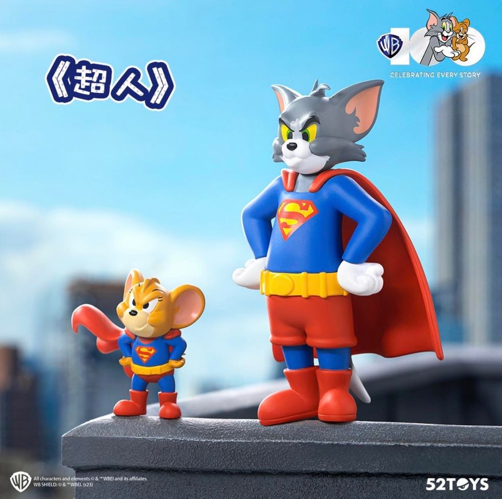 Đồ chơi Blind box Tom And Jerry Warner 100th Anniversary Series (Bản Kỷ Niệm 100) 52Toys