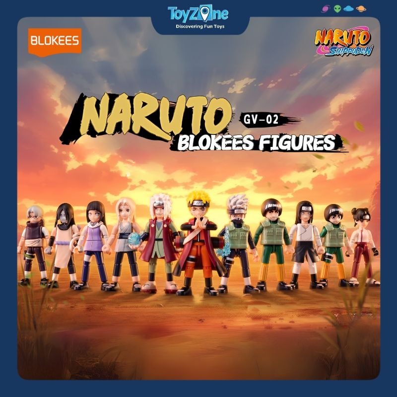 Mô hình đồ chơi Lắp ráp Blind box Naruto Galaxy Version 02 Model Kits BLOKEES