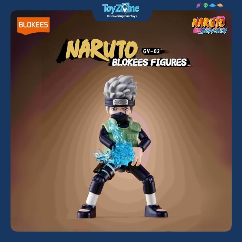Mô hình đồ chơi Lắp ráp Blind box Naruto Galaxy Version 02 Model Kits BLOKEES