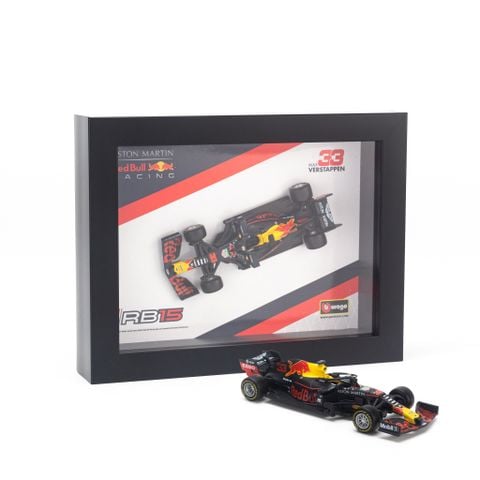 Khung tranh mô hình xe Aston Martin F1 2019 Red Bull Racing RB15 1:43 Bburago - 18-38122