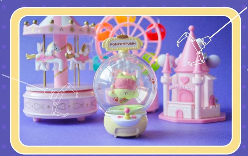 Mô hình đồ chơi Blind box Sanrio Claw Machine Figure Series (Máy Gắp Thú Sanrio) MINISO