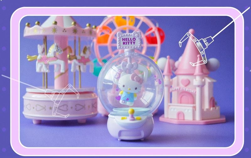 Mô hình đồ chơi Blind box Sanrio Claw Machine Figure Series (Máy Gắp Thú Sanrio) MINISO