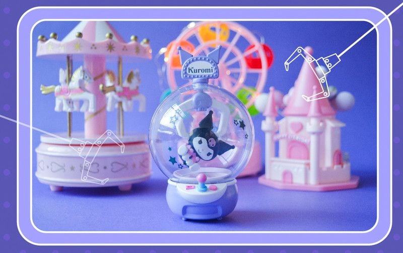 Mô hình đồ chơi Blind box Sanrio Claw Machine Figure Series (Máy Gắp Thú Sanrio) MINISO