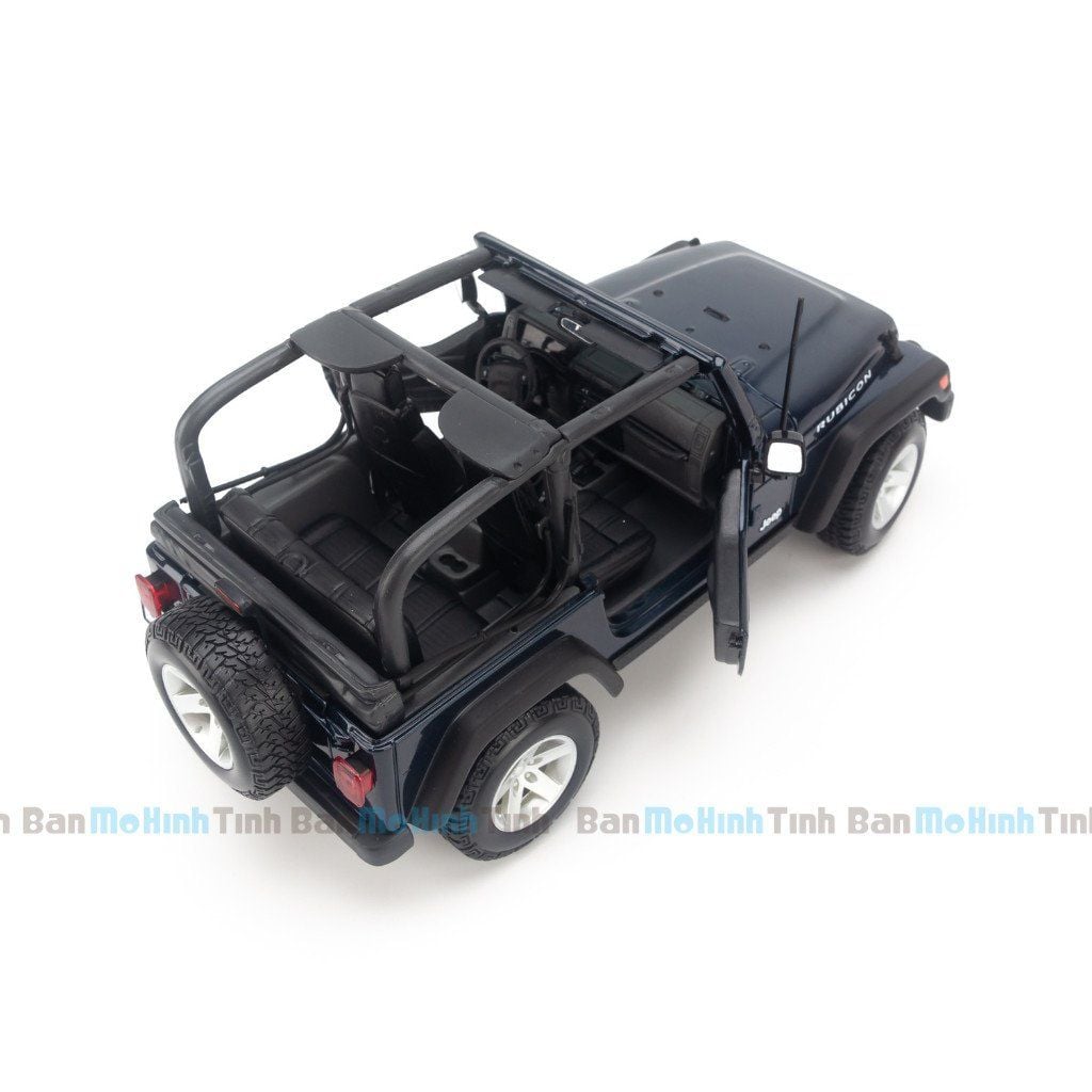 Mô hình xe Jeep Wrangler Rubicon - Open Top 2014 1:18 Maisto