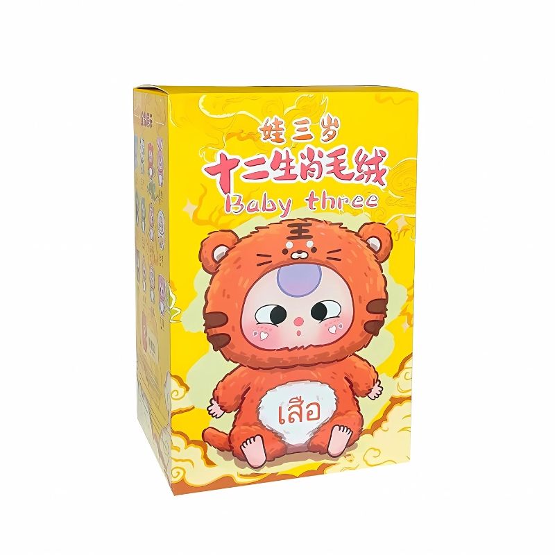 Mô hình Blind box Gấu bông Baby Three 12 Chinese Zodiac ( 12 Con Giáp ) BABY THREE