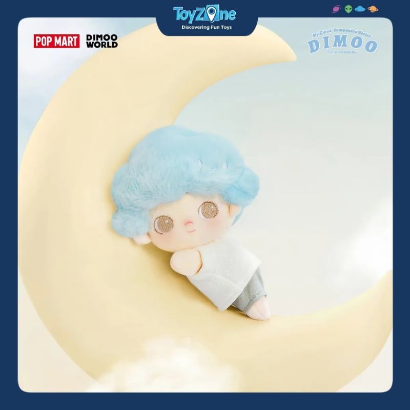 Mô hình Blind box Gấu bông Dimoo My Cloud Companion Series Cotton Doll ( Bạn Đồng Hành Cùng Mây ) POP MART