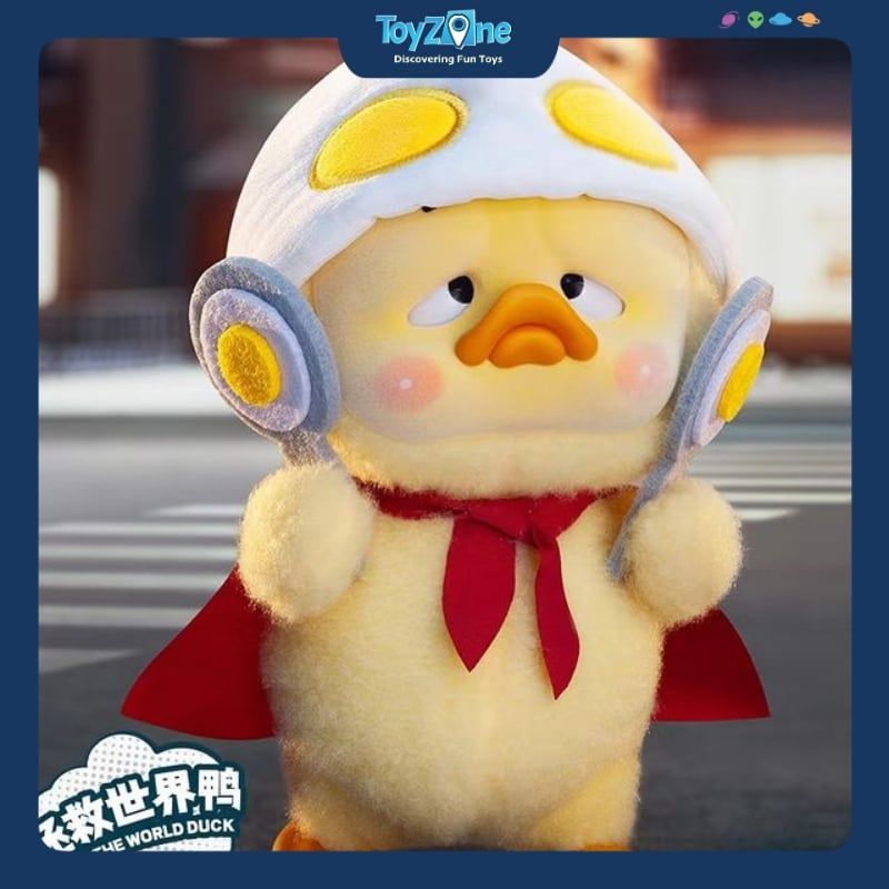 Mô hình Blind box Gấu bông Upset Duck Version 3 Born This Way Duck ( Sinh Ra Là Chính Mình ) RONGCREATOR