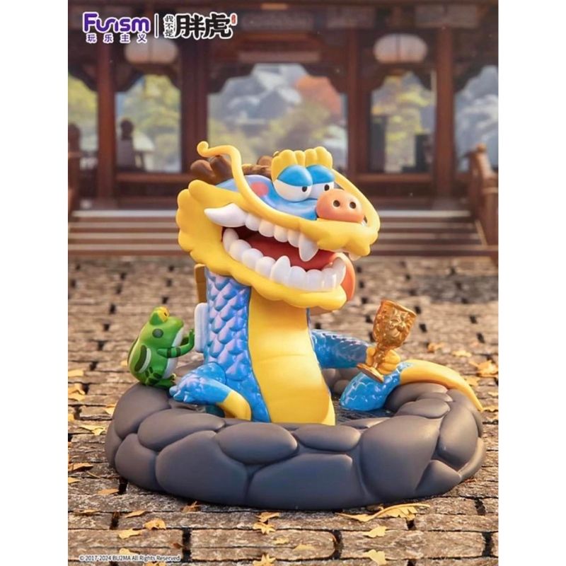 Mô hình đồ chơi Blind box I'm Not Fat Tiger Series Dragons Soar and Tigers Leap FUNISM