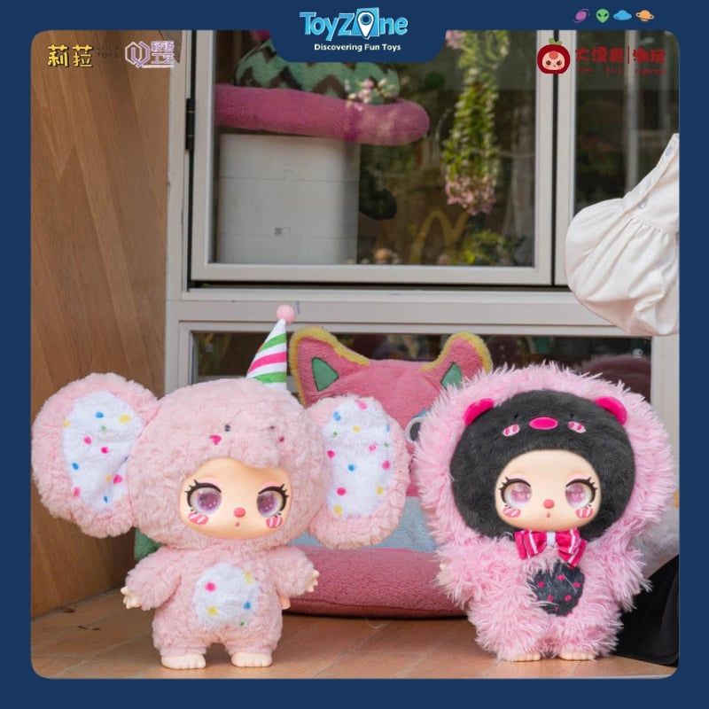 Mô hình Blind Box Gấu Bông Liila's ZOO 600% ( Liila's Sở Thú ) LIILA TOYS