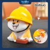 Mô hình đồ chơi Blind box Móc khóa Life Diary Of Shiba Inu Achai Puppy Crossing ( Băng Qua Đường ) DODOWO