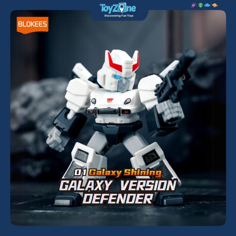 Mô hình đồ chơi Lắp ráp Blind box Transformers Galaxy Version Defender 01 Galaxy Shining Model Kits BLOKEES