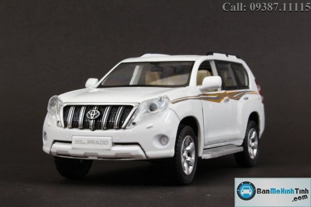 Mô hình xe Toyota Land Cruiser Prado 1:32 Dealer