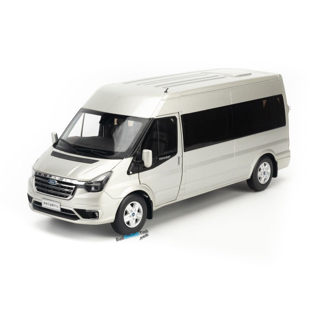 Mô hình xe Ford Transit Pro 2021 1:18 Paudi