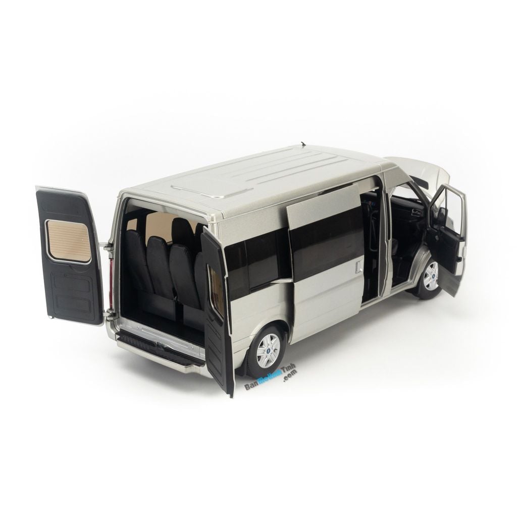 Mô hình xe Ford Transit Pro 2021 1:18 Paudi