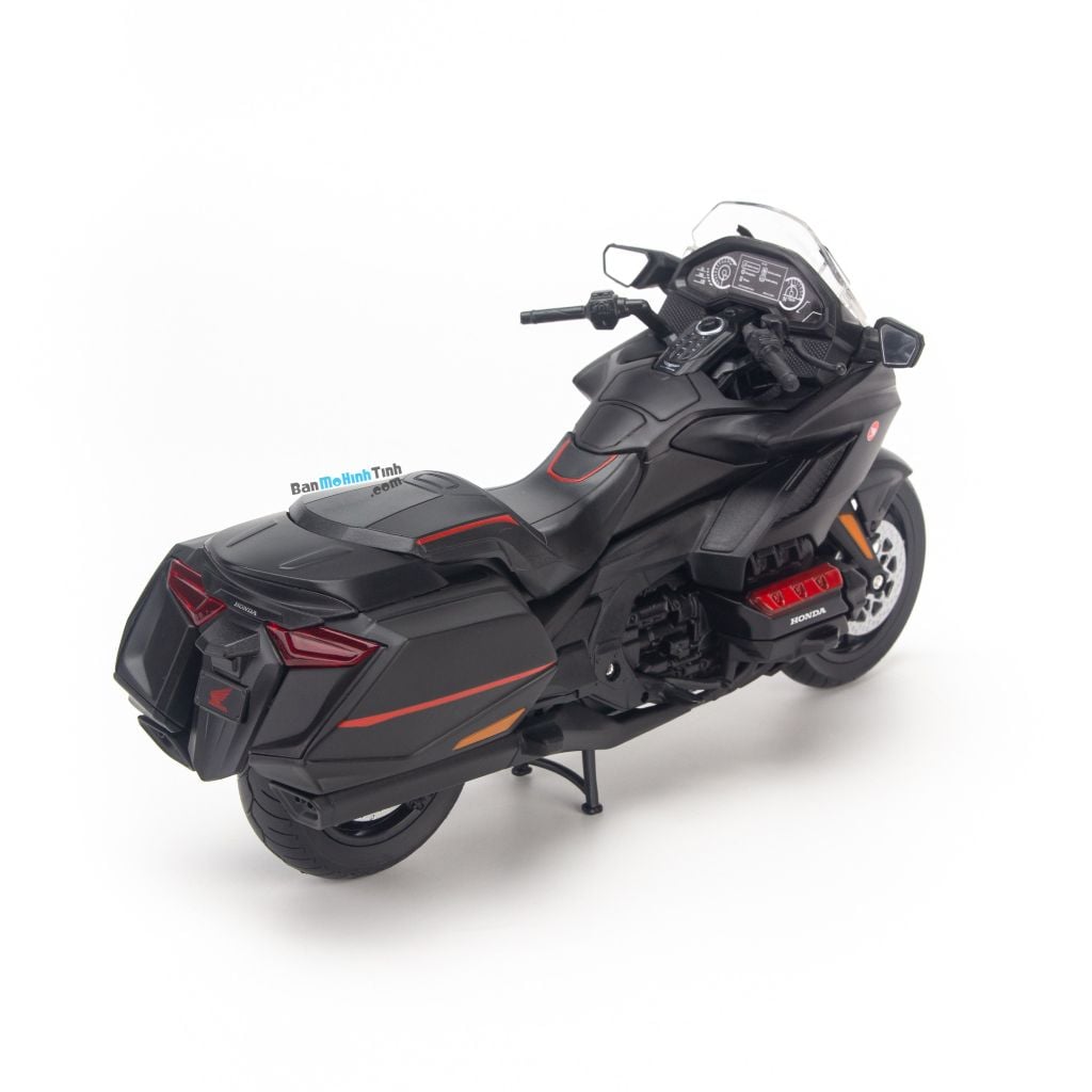 Mô hình xe mô tô Honda Gold Wing 2020 1:12 Welly Black (2)