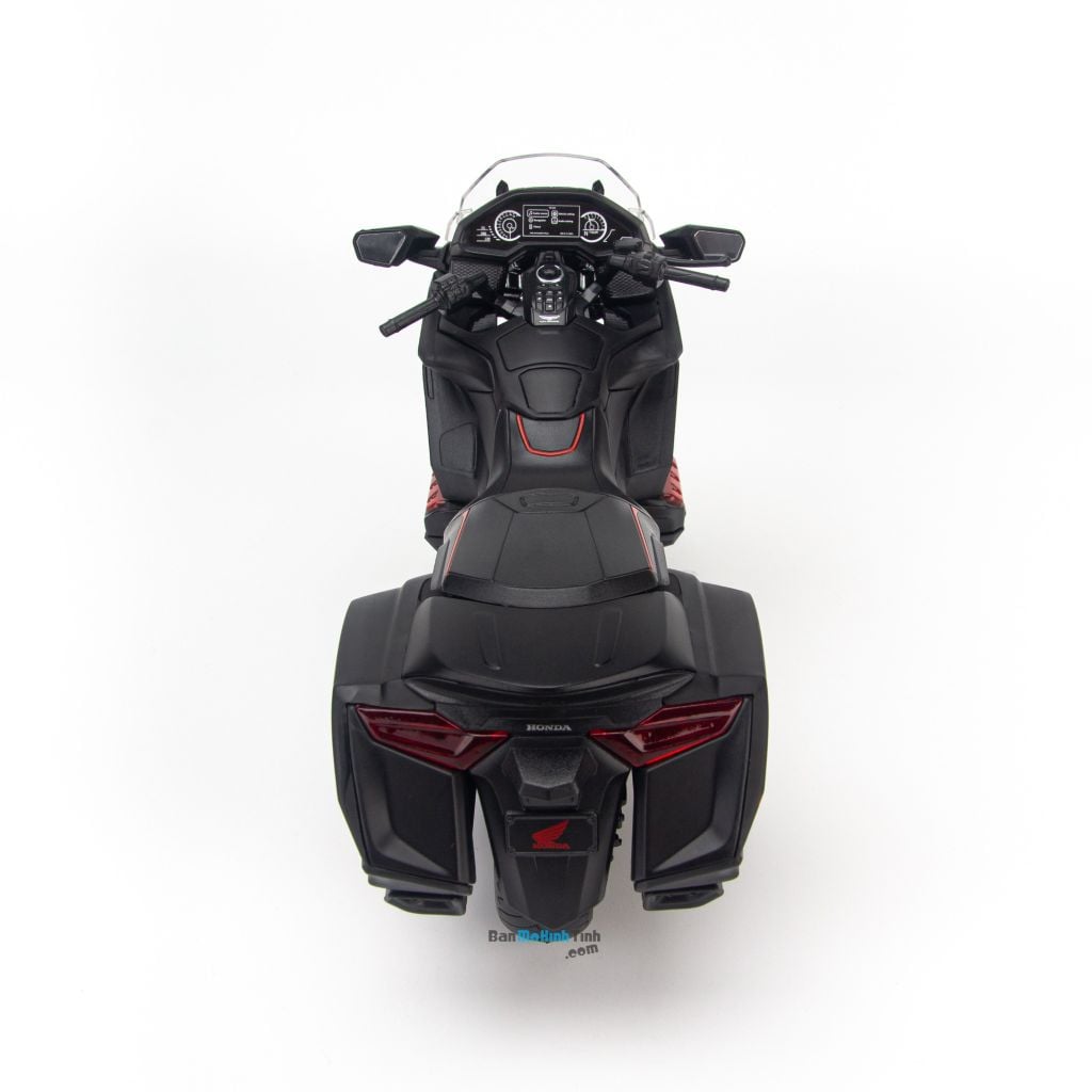 Mô hình xe mô tô Honda Gold Wing 2020 1:12 Welly Black (4)