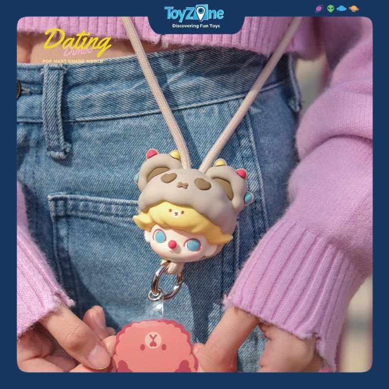 Dây đeo Blind box Dimoo Dating Series Lanyard ( Dimoo Hẹn Hò ) POP MART