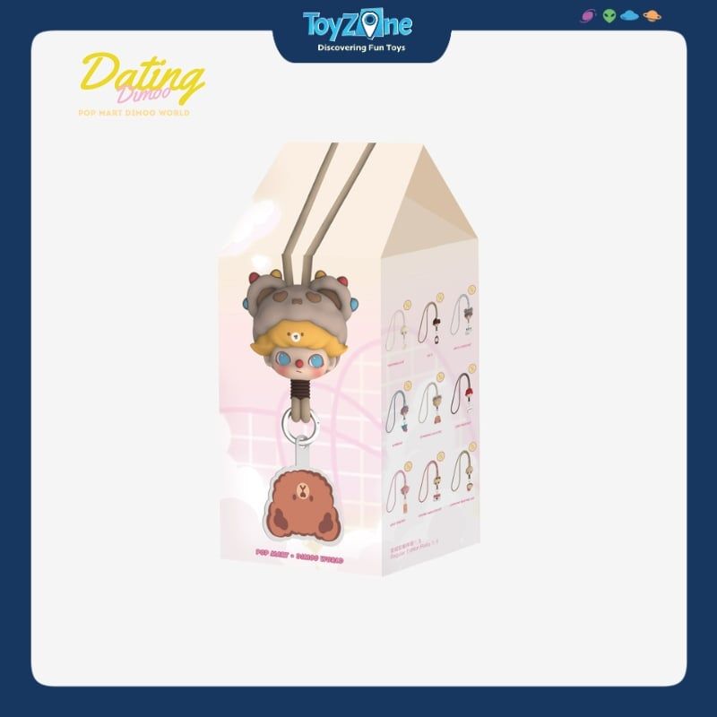 Dây đeo Blind box Dimoo Dating Series Lanyard ( Dimoo Hẹn Hò ) POP MART