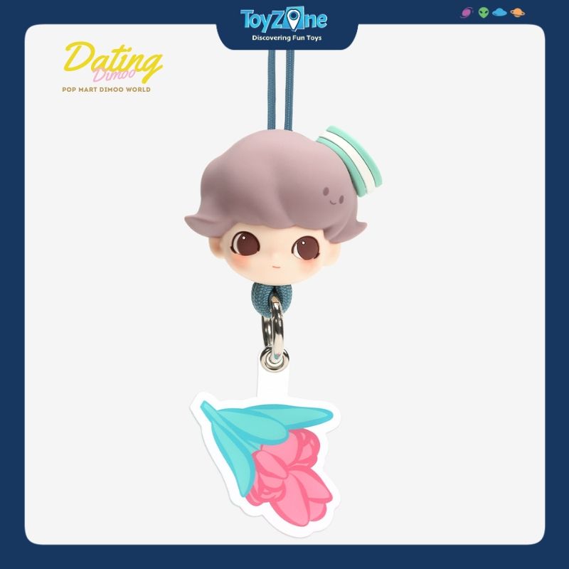 Dây đeo Blind box Dimoo Dating Series Lanyard ( Dimoo Hẹn Hò ) POP MART