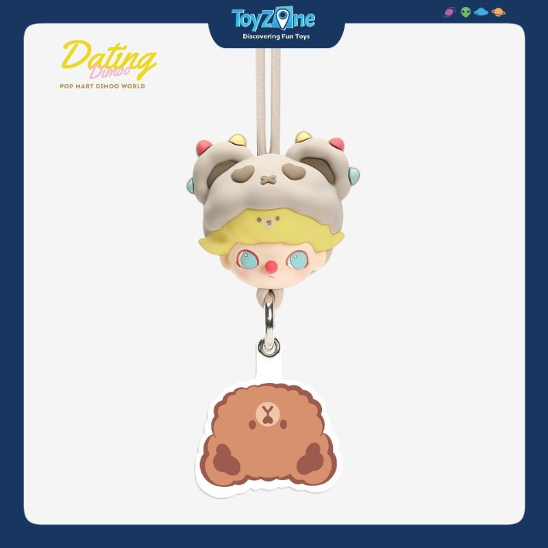 Dây đeo Blind box Dimoo Dating Series Lanyard ( Dimoo Hẹn Hò ) POP MART