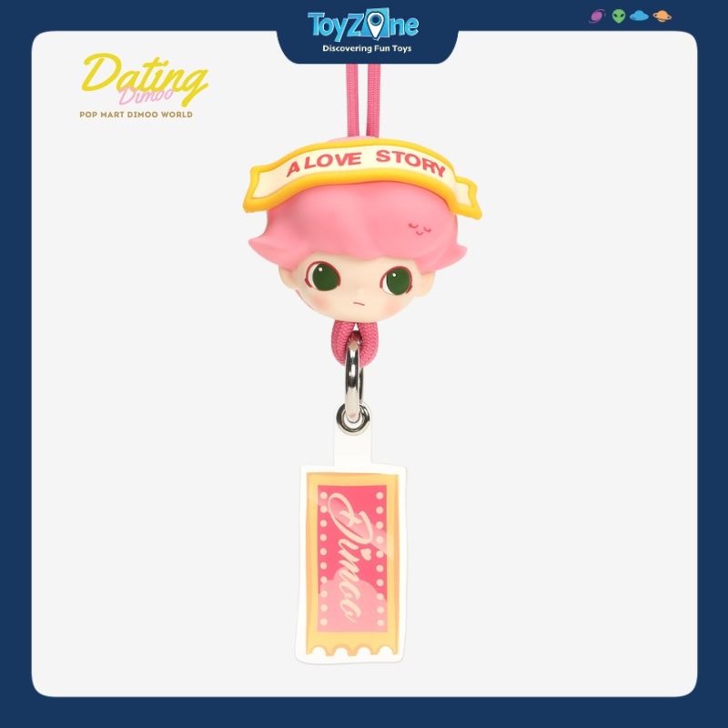 Dây đeo Blind box Dimoo Dating Series Lanyard ( Dimoo Hẹn Hò ) POP MART