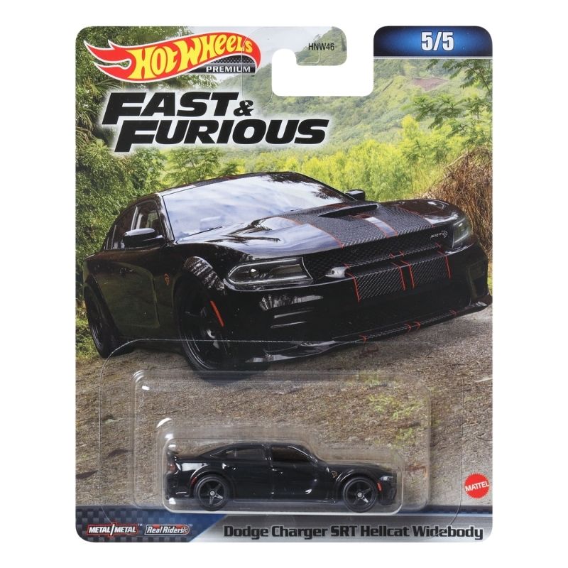 Mô hình xe Dodge Charger SRT Hellcat Widebody Fast and Furious Series 1:64 Hot Wheels Premium