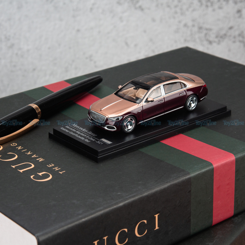 Mô hình xe Mercedes Maybach S680 W223 1:64 Almost Real