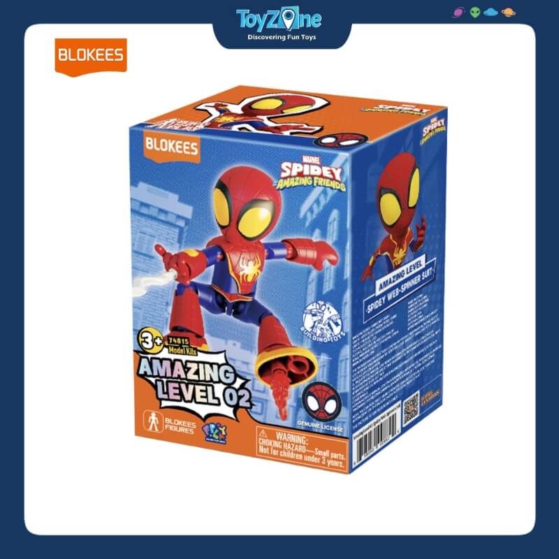 Mô hình đồ chơi Lắp ráp Marvel Spidey and His Amazing Friends Model Kits BLOKEES