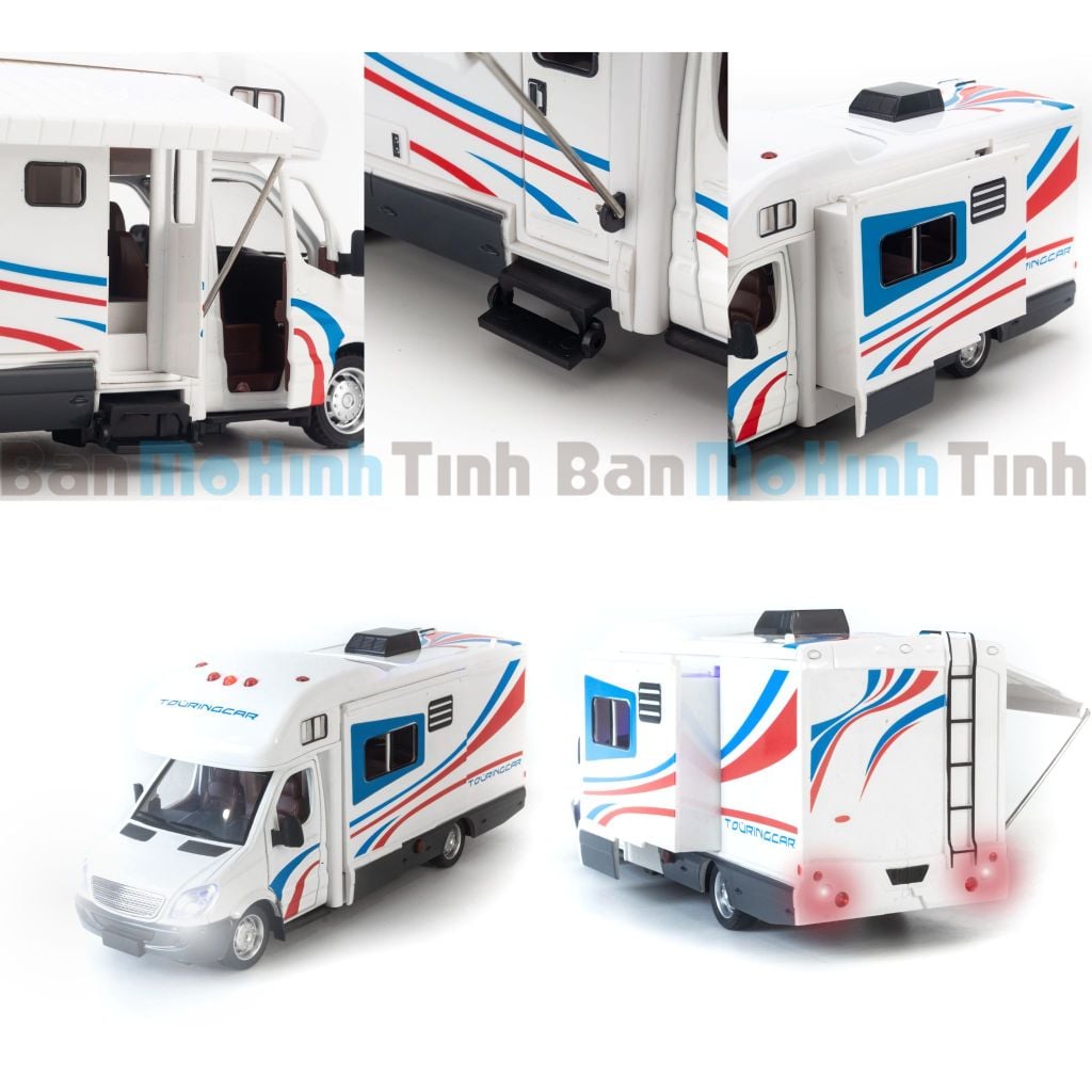 Xe tải nhà di động 1:32 Alloy Model Car