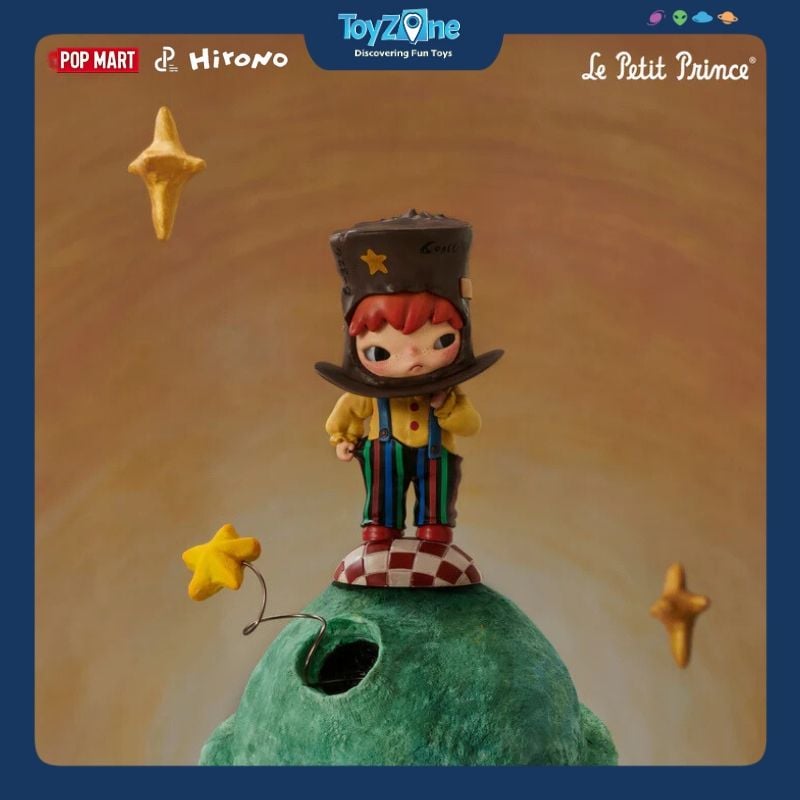 Mô hình đồ chơi Blind Box Hirono × Le Petit Prince ( Hoàng Tử Bé ) Series Figures POP MART