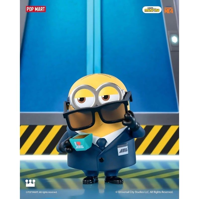 Mô hình đồ chơi Blind box Minions Despicable Me 4 Series Figures ( Kẻ Trộm Mặt Trăng ) POP MART