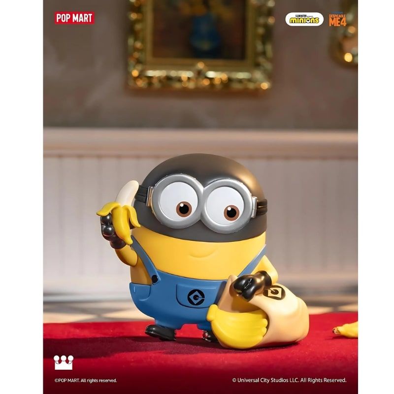 Mô hình đồ chơi Blind box Minions Despicable Me 4 Series Figures ( Kẻ Trộm Mặt Trăng ) POP MART