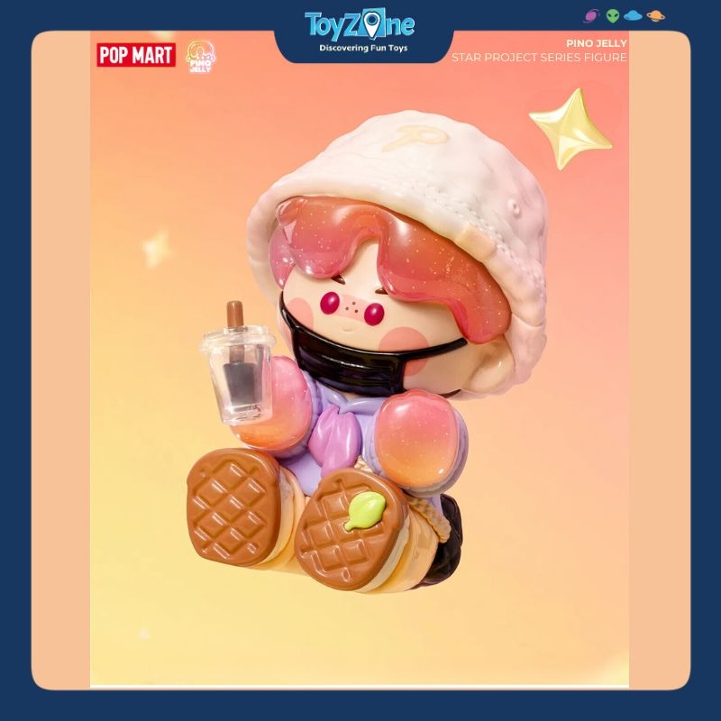 Mô hình đồ chơi Blind box Pino Jelly Star Project Series Figures ( Dự Án Ngôi Sao ) POP MART