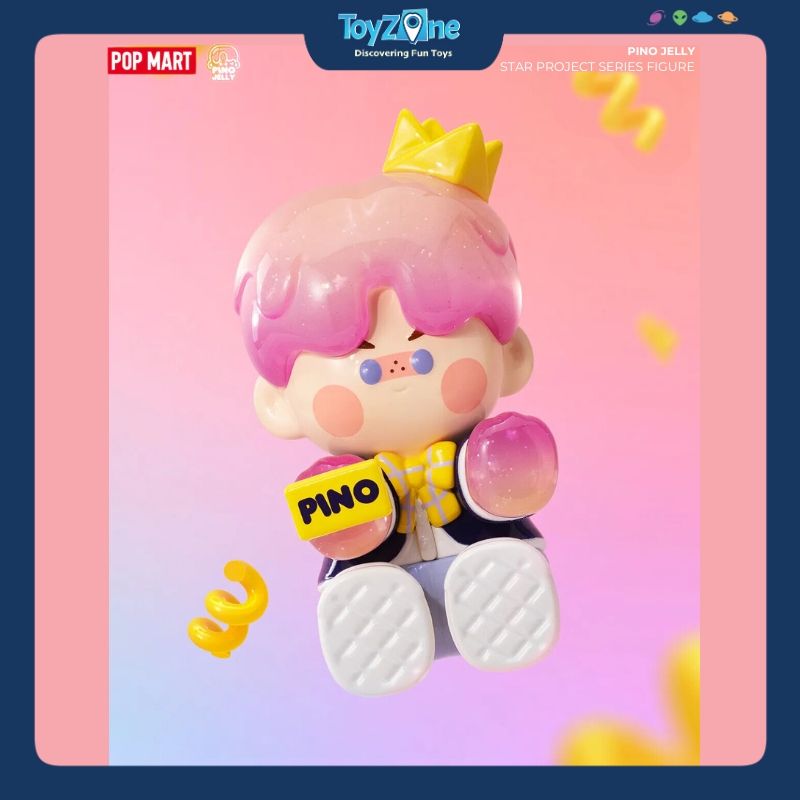 Mô hình đồ chơi Blind box Pino Jelly Star Project Series Figures ( Dự Án Ngôi Sao ) POP MART