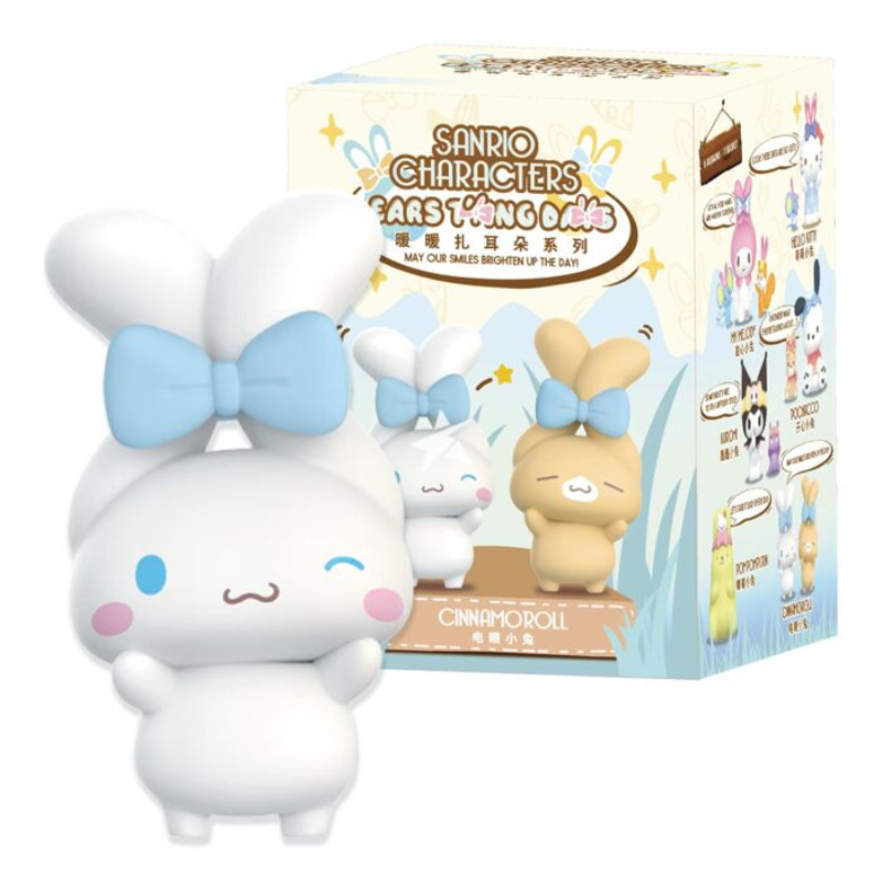 Đồ chơi Blind box Sanrio Characters Ears Tying Days Series (Ngày Vui Chơi Của Sanrio) TOP TOY