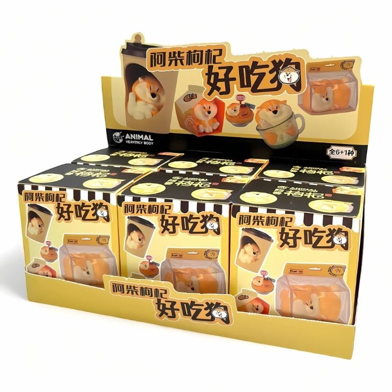 Mô hình đồ chơi Blind box Shiba Delicious Dog Series ANIMAL HEAVENLY BODY