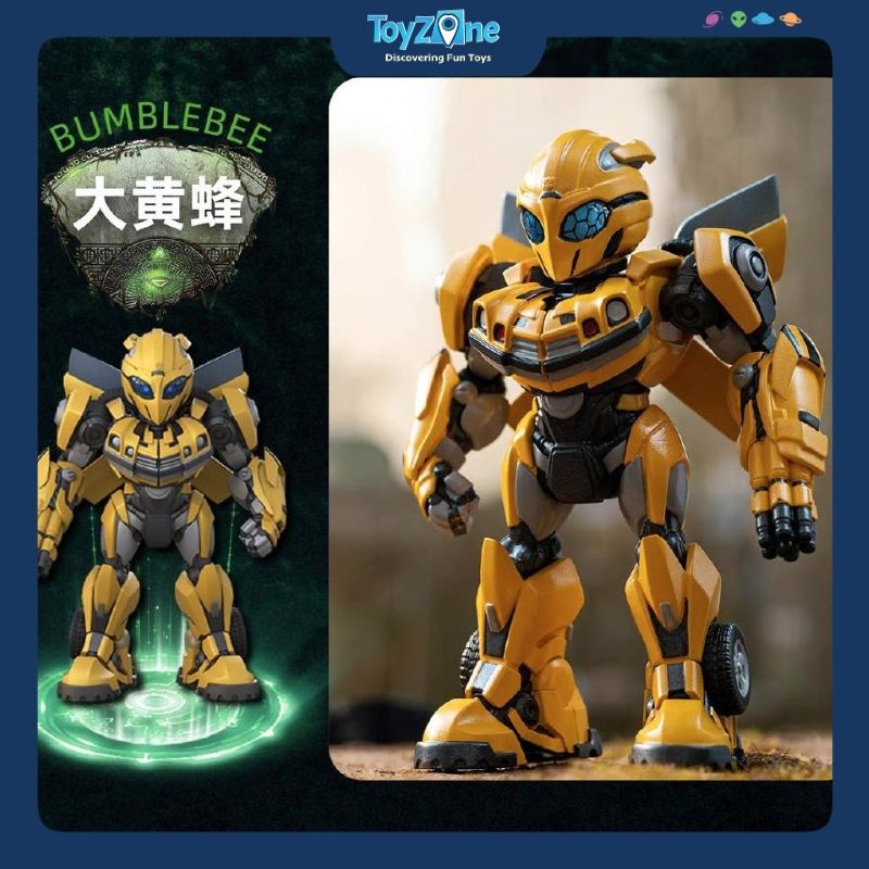 Mô hình đồ chơi Blind box Transformers 7 Rise of the Power Warriors ( Sự Trỗi Dậy Của Những Chiến Binh Mạnh Mẽ ) HASBRO