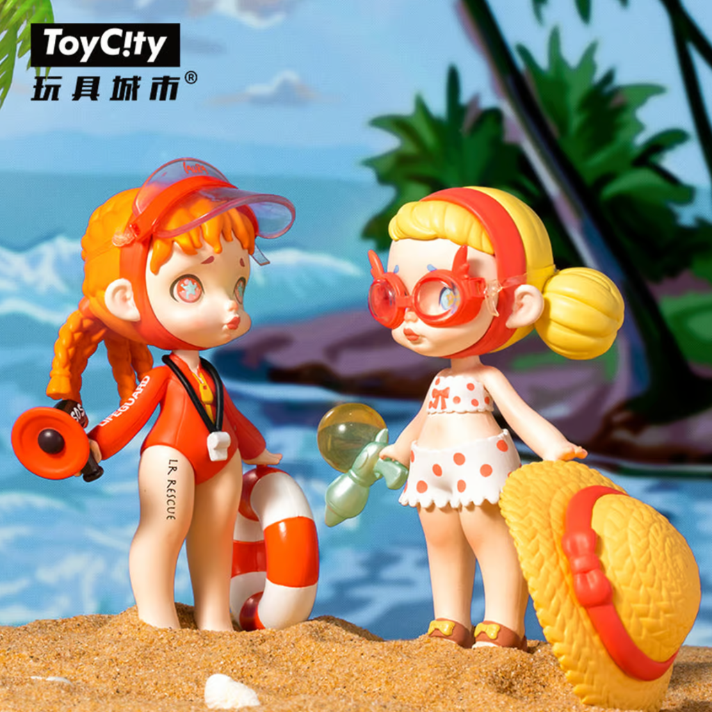 Mô hình đồ chơi Blind box Laura Pool Fight Series ( Laura Bơi Lội ) TOYCITY